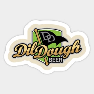 DilDough Beer Sticker